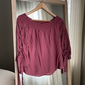 Plum Blouse